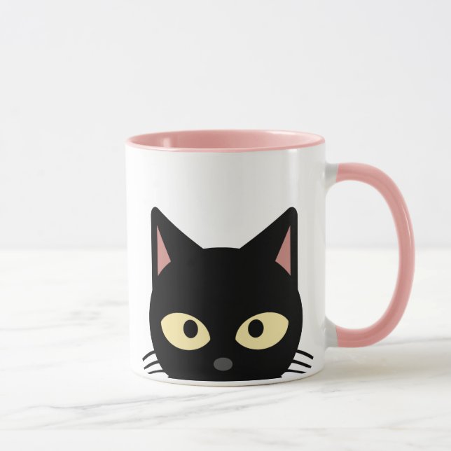 BLACK CAT PEEW KAFFE KOPPAR (Höger)