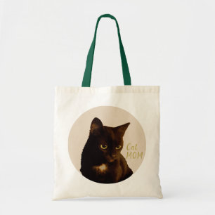 Black Cat pet boho stil Tygkasse