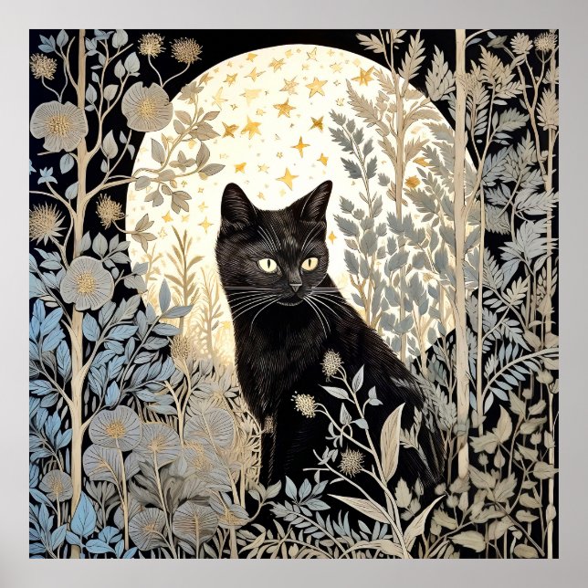 Black Cat Poster (Framsidan)