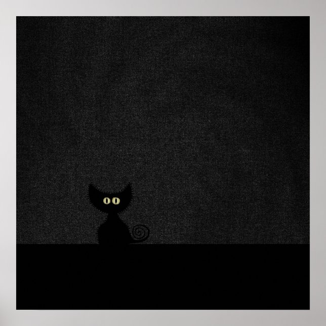BLACK CAT POSTER (Framsidan)