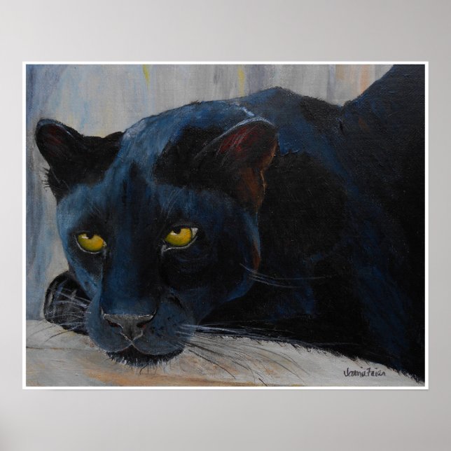 Black Cat Poster (Framsidan)
