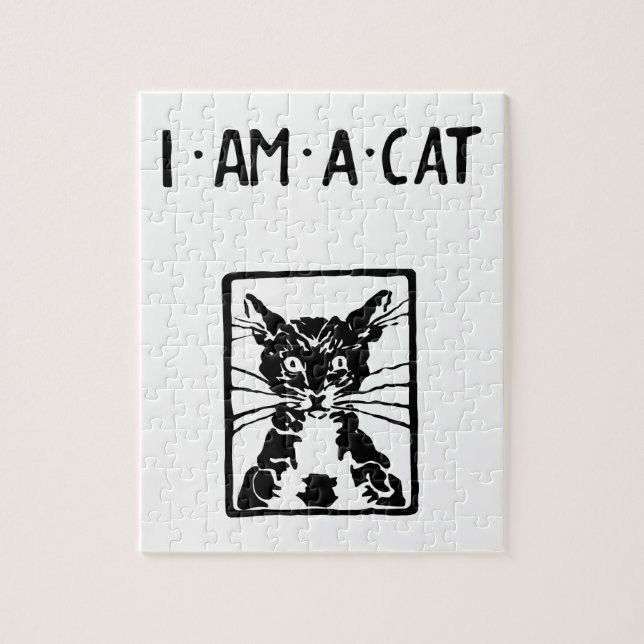 Black Cat-presenter Pussel (Vertikal)