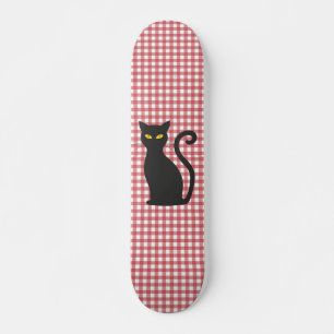 BLACK CAT-SKATEBOARER MINI SKATEBOARD BRÄDA 18,5 CM