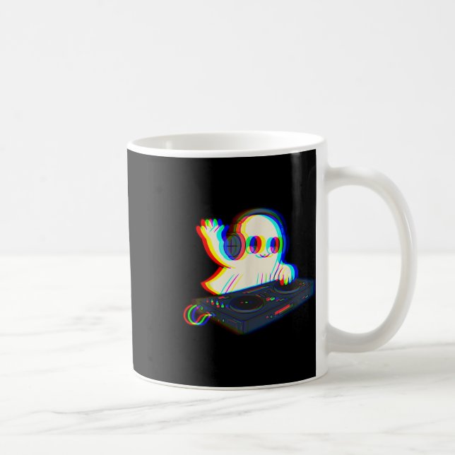 Black Cat Skeleton Hand Boop Halloween Cats Älskar Kaffemugg (Höger)
