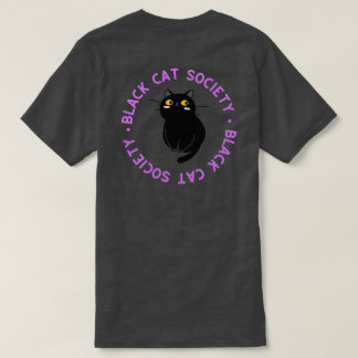 Black Cat Society - Lila T Shirt