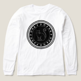 Black Cat Spell Halloween T Shirt