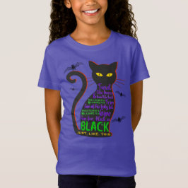 Black Cat Spell Kid's T-shirt
