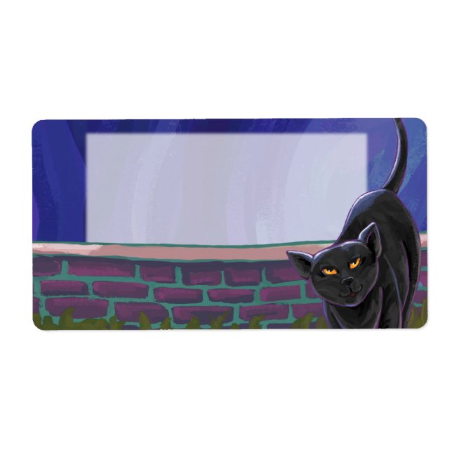 Black Cat Stationery Fraktsedel (Framsidan)