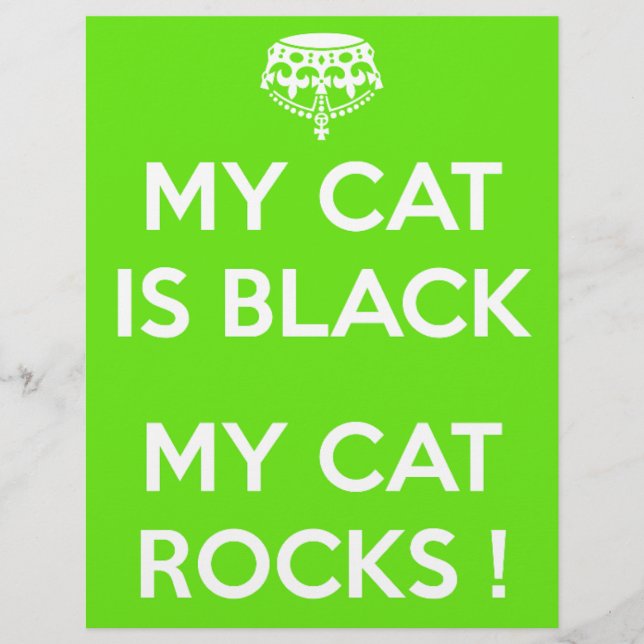 Black cat sten (Framsida)