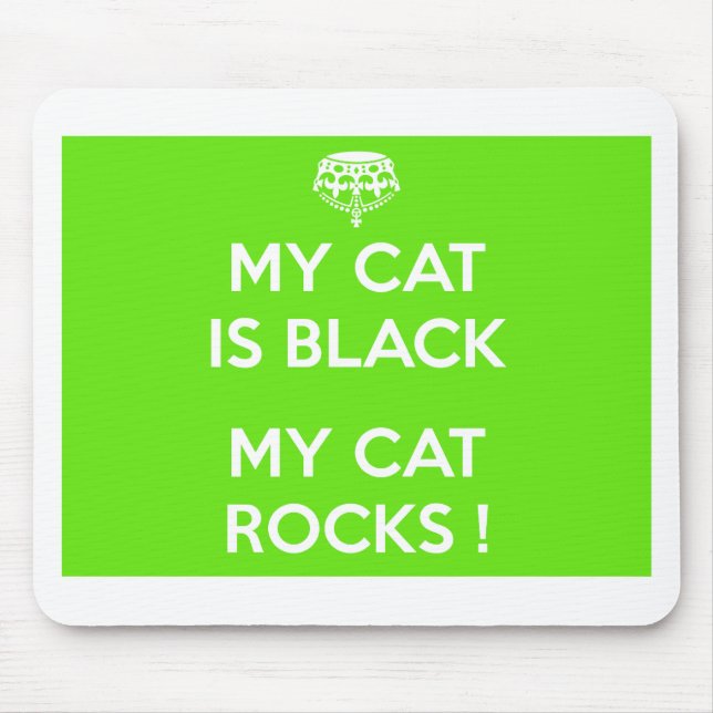 Black cat sten musmatta (Framsidan)