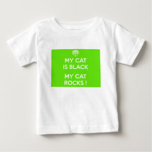 Black cat sten tee