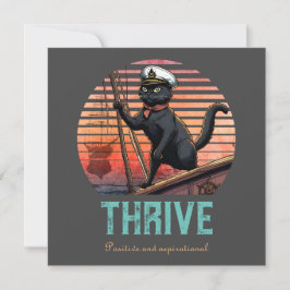 Black Cat Sunset: En resa till THRIVE Inbjudningar