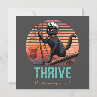 Black Cat Sunset: En resa till THRIVE Inbjudningar