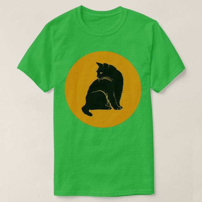 Black Cat T Shirt (Design framsida)