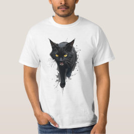 Black Cat T Shirt