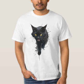 Black Cat T Shirt