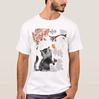 Black Cat T Shirt