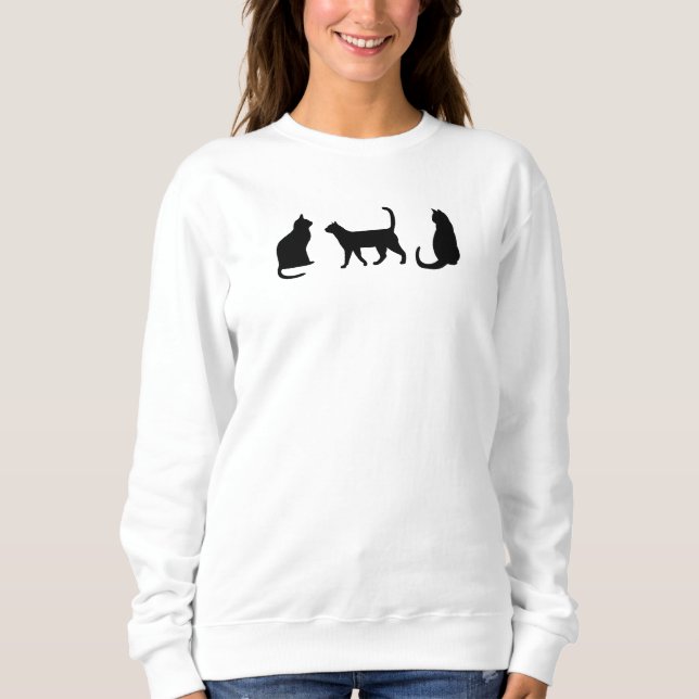 Black Cat T Shirt (Framsida)