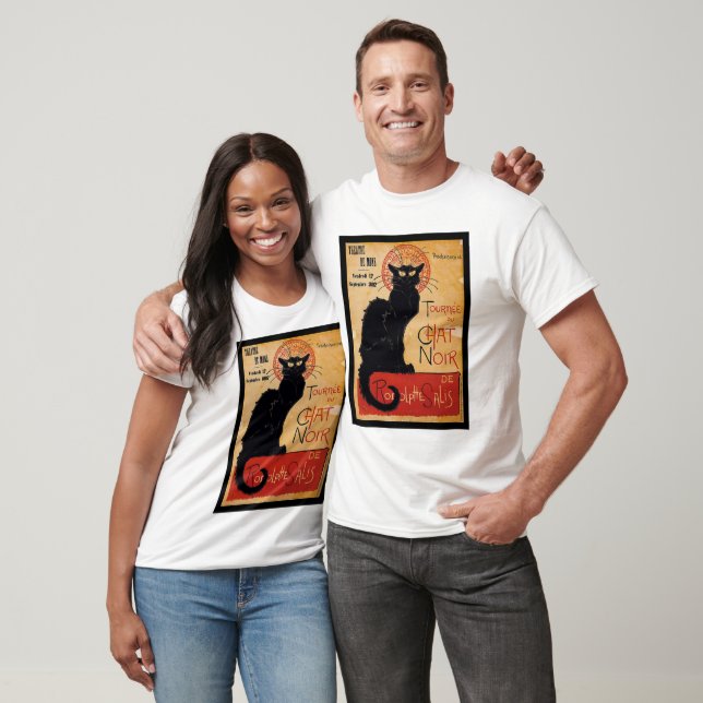 Black cat t shirt (Unisex)