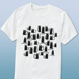 Black Cat T Shirt