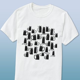 Black Cat T Shirt