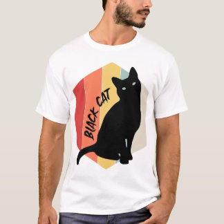 Black Cat T Shirt