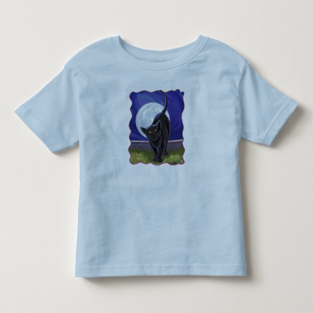 Black Cat T-Shirts (Framsida)