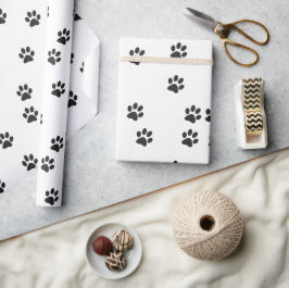 Black cat tassar simple presentpapper