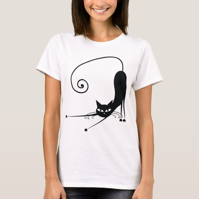 Black Cat Tee (Framsida)