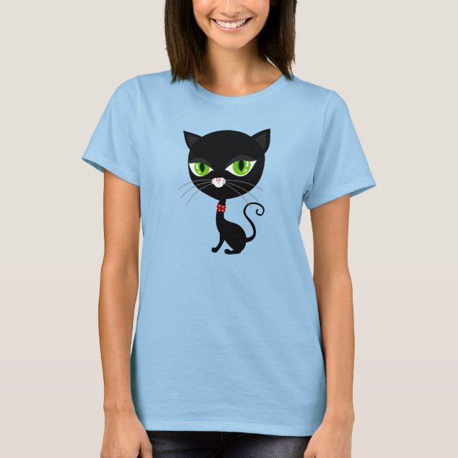 Black Cat Tee (Framsida)