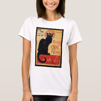 Black cat tee shirt