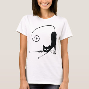 Black Cat Tee Shirt