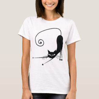Black Cat Tee Shirt