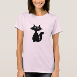 Black Cat Tee Shirt