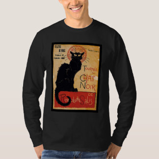 Black cat tee shirt