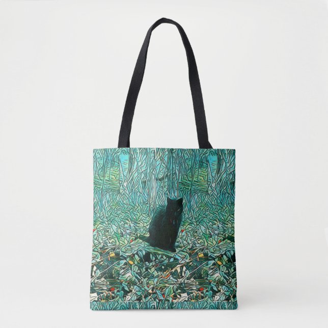 Black Cat Tygkasse (Framsida)