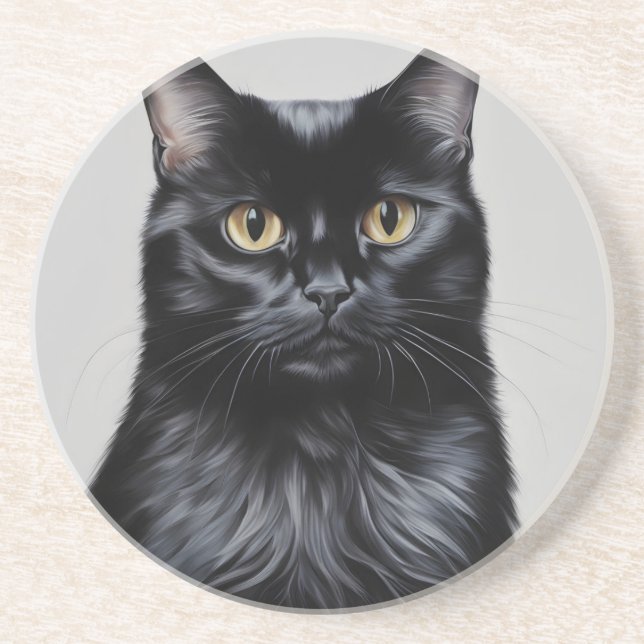 Black Cat Underlägg (Framsidan)