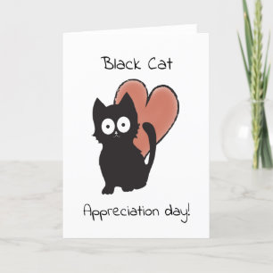 Black Cat-utvärderingsdag Kort