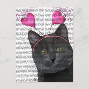 Black Cat-Valentineser Helg Vykort