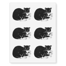 Black Cat Vintage Halloween
