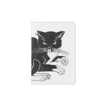 Black Cat Vintage Halloween