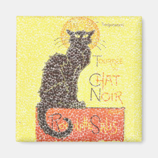 Black Cat-Vintage Magnet