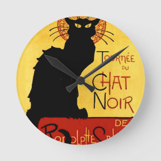 Black Cat Vintage Tournée du Chatta Noir, Theophil Rund Klocka