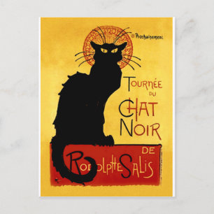 Black Cat Vintage Tournée du Chatta Noir, Theophil Vykort