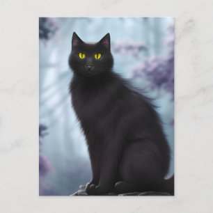 Black Cat Vykort