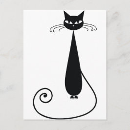 Black Cat Vykort