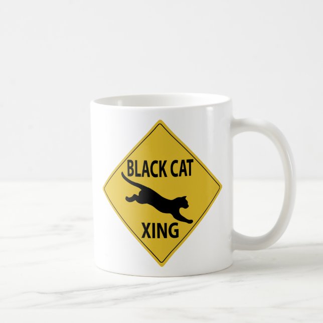 Black Cat Xing Kaffemugg (Höger)