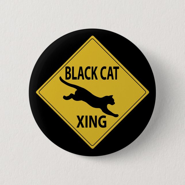 Black Cat Xing Knapp (Framsida)
