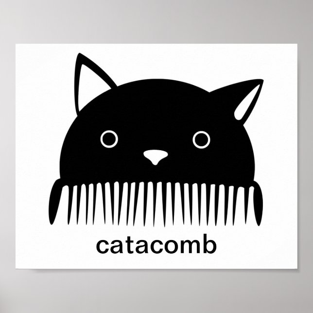 Black Catacomb Poster (Framsidan)