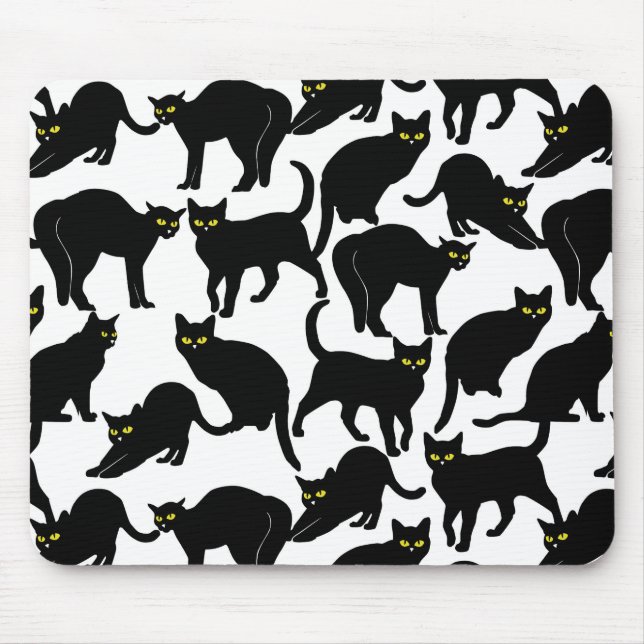Black Cats on White Musmatta (Framsidan)